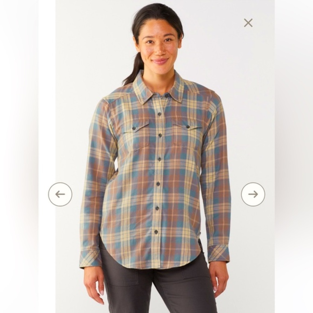 NWT KAVU High Horizon Flannel Shirt - Women's